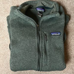 Patagonia Men’s Full Zip up XL Green